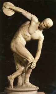 The Discus Thrower Statue